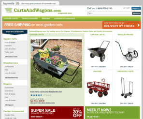 cartsandwagonheadquarters.com: Shop Garden Carts & Wheelbarrows at CartsandWagons.com
Huge selection of Garden Carts, Wheelbarrows and Wagons at CartsandWagons.com. Shop online now and save on Garden Carts and Wagons.