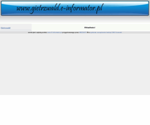 gietrzwald.info: CMS Kursorek - łatwy i intuicyjny system zarządzania treścią
Potrzebujesz stworzyć szybko stronę WWW i jeszcze szybciej ją aktualizować? Nie masz czasu na zagłębianie się w techniczne aspekty? Ten serwis jest dla Ciebie. Wszystko znajdziesz w jednym miejscu.