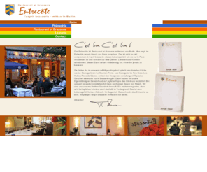 entrecote.mobi: Restaurant Entrecote in Berlin Mitte, französische Küche,Bar,Coktail,Buffet,Veranstaltung,Party,Events und Catering...
Das Französische Restaurant Entrecote in Berlin Mitte, 20 m von Friedrichstraße und Check-Point Charlie entfernt, bietet französische Küche und Spezialitäten... 