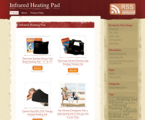 infraredheatingpad.net: Infrared Heating Pad
Buying an infrared heating pad.