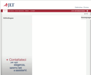 jlt-siaci.it: JLT ITALIA
Jardine Lloyd Thompson è un Broker Assicurativo Internazionale, presente in oltre 120 paesi nel mondo. 
Ha Competenze Assicurative ed Esperienze in vari Settori di Azienda, tali da rappresentare quel Servizio in più che fa la Differenza, anche per la vostra Realtà.  
In Italia opera su tutto il territorio nazionale, con uffici a Milano, Torino, Venezia e Napoli.