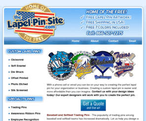 lanyardscustomized.com: Custom Lapel Pins and Trading Pins by Lapel Pin Site
Lapel Pin Thank You.