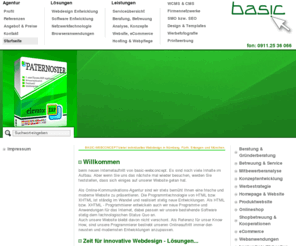 basic-webconcept.de: Webdesigner mit Webdesign für Nürnberg, Fürth, Erlangen und München in Bayern. Tuttlingen, Singen
basic-webconcept ist die Online - Kommunikations - Internetagentur für die Umsetzung Ihrer individuellen Website bzw. Homepage. Als Full - Service - Webdesigner bieten wir umfassende Webdesign - Lösungen für Nürnberg, Fürth, Erlangen, München und Europa., Startseite der Online-Kommunikations-Agentur basic-webconcept für Nürnberg, Fürth, Erlangen, Bamberg, Ansbach, Neumarkt, Schwabach, Amberg und München in Bayern sowie Tuttlingen, Singen, Rottweil und Villingen-Schwenningen in Baden-Württemberg., Webdesign Referenz der Webdesigner der Online-Kommunikations-Agentur basic-webconcept für Nürnberg, Fürth, Erlangen, Bamberg, Ansbach, Neumarkt, Schwabach, Amberg und München in Bayern sowie Tuttlingen, Singen, Rottweil und Villingen-Schwenningen in Baden-Württemberg., Webdesign Referenz der Webdesigner der Online-Kommunikations-Agentur basic-webconcept für Nürnberg, Fürth, Erlangen, Bamberg, Ansbach, Neumarkt, Schwabach, Amberg und München in Bayern sowie Tuttlingen, Singen, Rottweil und Villingen-Schwenningen in Baden-Württemberg., Webdesign Referenz der Webdesigner der Online-Kommunikations-Agentur basic-webconcept für Nürnberg, Fürth, Erlangen, Bamberg, Ansbach, Neumarkt, Schwabach, Amberg und München in Bayern sowie Tuttlingen, Singen, Rottweil und Villingen-Schwenningen in Baden-Württemberg.