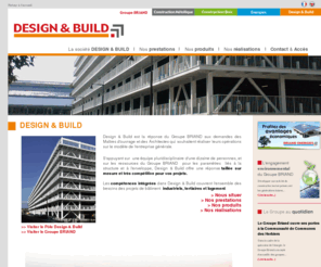 briand-design-build.com: BRIAND => Accueil > Design & Build > DESIGN & BUILD > La société  DESIGN & BUILD
Le Groupe BRIAND est un des principaux intervenants français du bâtiment en matière de charpentes métalliques et de construction en bois lamellé. Et pour vous accompagner dans votre démarche de construction durable, le Groupe BRIAND propose une offre spécifique Energies pour valoriser votre bâti.