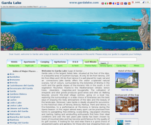 garda-to.com: Garda Vacanze - Lake Garda Internet Travel Guide
Lake Garda tourist guide, Gardasee Internet Reisefuehrer, la Guida Internet del Lago di Garda