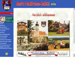 neukirchen-balbini.de: Markt Neukirchen-Balbini online
Markt Neukirchen-Balbini-online: Info ber Rathaus, Baugebiete, Tourismus, Infrastruktur, Tourismus, Vereine, Veranstaltungen 