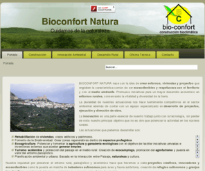 bioconfortnatura.com: Bioconstrucción, rehabilitación, agroturismo, agricultura ecológica
Bioconstrucción. Rehabilitación y construcción bioclimáticas. Agroturismo. Agricultura y ganadería ecológicos. En Castellón, Valencia y Teruel.