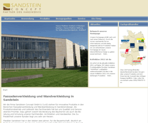 sandstein-concept.de: Fassadenverkleidung und Wandverkleidung in Sandstein
Flexibler Sandstein zur Fassadenverkleidung und Wandverkleidung für Innen und Außen. Sandstein Concept ist Hersteller für diese Produkte.