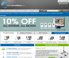 videosurveillance.com: Video Surveillance and Security Camera Information and Resources
VideoSurveillance.com is your comprehensive source for information on video security applications and developments in the areas of IP surveillance, security camera technology, CCTV, video analytics, and much more.