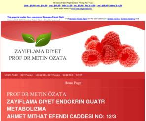 drzayiflama.com: ZAYIFLAMA DIYET ZAYIFLAMAK KILO PROF DR METIN OZATA
zayiflama, diyet, metabolizma,obezite, kilo vermek, egzersiz bilgisi prof dr metin ozata