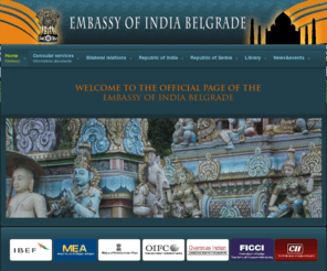 embassyofindiabelgrade.org: Embassy of India Belgrade
Embassy of India Belgrade