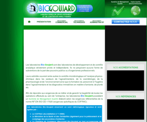 bio-goujard.com: Laboratoires Bio-Goujard : développement et contrôles analytique
