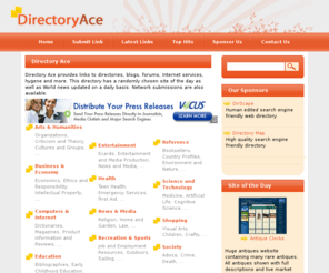 directoryace.info: Directory Ace
Directory Ace web directory providing a human edited resource of categorized web sites.