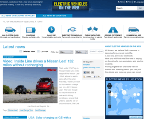 electricvehicles-ontheweb.net: Latest news | ELECTRIC VEHICLES ON THE WEB
