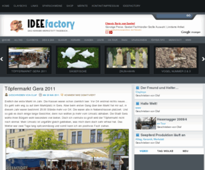 ideefactory.de: IDEEfactory
Das Keramik-Werkstatt Tagebuch…