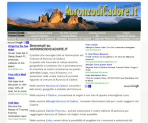 auronzodicadore.it: AURONZO DI CADORE .IT - Tutto su AURONZO DI CADORE
Auronzo di Cadore .it, informazioni, cenni storici, alberghi di Auronzo di Cadore