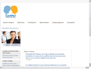 certper.org: CERTPER
CERTPER, Certificacin de Personas 2010