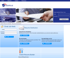 e-resume.us: e-Resume.US | Instant Resume Builder and Cover Letter Writing
E-Resume provides quality, professional resume and cover letter writing services in. Register with us and have the access of our instant online resume builder with advice from resume experts.