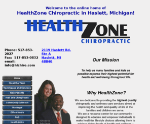 hlchiro.com: HealthZone Chiropractic | Haslett, Michigan 48840 - Drs. Owusu
Our Mission: To help as many families and kids as possible express their highest potential for health and well-being throughout life.