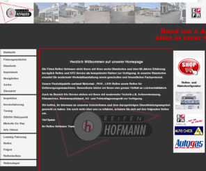 reifen-hofmann.com: Reifen-Hofmann Rund ums Auto alles in einer Hand
Reifen-Hofmann Rund ums Auto alles in einer Hand