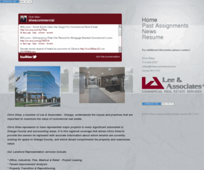 anchortenant.com: Home
Chris Shea of Lee & Associates has respresented a broad speactrum of office properties in the Orange County area.