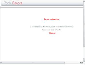 lapasserelle.net: Nom de domaine, prestataire référencement, hébergement de site web
Le Relais Internet propose des services de gestion de nom de domaine, référencement, hébergement de site, redirection web et email