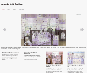 lavendercribbedding.net: Lavender Crib Bedding
Adorable lavender crib bedding and everything you need to decorate your nursery.