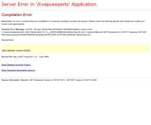 livepcexperts.com: Compilation Error
