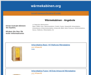 xn--wrmekabinen-l8a.org: Wärmekabinen - wärmekabinen.org
