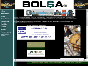 bolsaplus.com.ar: Bolsas y Mercados - Argentina
Portal de información bursátil, económica, financiera y cambiaria.