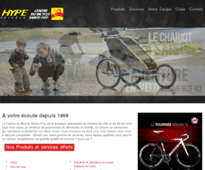 cbsf.ca: Centre du Bicycle Sainte-Foy et  Hype Ski Vélo
Page services