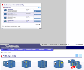 containex.cz: Kancelářské kontejnery, sanitární kontejnery, skladové kontejnery, námořní kontejnery od firmy CONTAINEX! - CONTAINEX
Kancelářské kontejnery, sanitární kontejnery, skladové kontejnery, námořní kontejnery od firmy CONTAINEX!