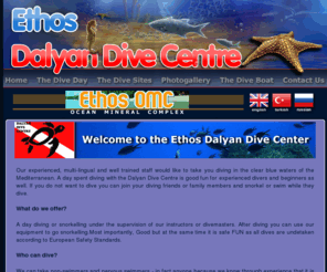 dalyandive.com: Dalyan Dive Center - Dalyan - Turkey
Scuba Diving on the south coast of Turkey in Dalyan with a multi-lingual and well trained staff in the Mediterranean Sea.