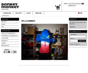 donkey-monkey.com: Donkey Monkey Clothing
Donkey Monkey Clothing - CRAZY CLOTHING FOR CRAZY HEADS