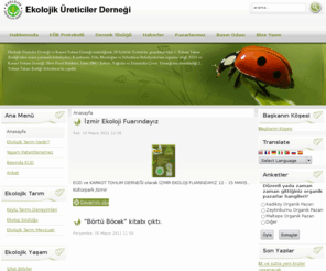 ekolojikureticiler.org: Ekolojik Üreticiler Derneği
Ekolojik Üreticiler Derneği İnternet Sitesi