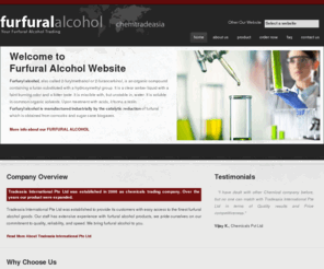 furfural-alcohol.com: Furfural Alcohol - Distributor of Furfural Alcohol
with extensive experience staff  on Furfural Alcohol products, our commitment to quality, reliability, and speed. We bring Furfural Alcohol to you, Furfural Alcohol Manufacture, Furfural Alcohol Distributor, Buy Furfural Alcohol Now !