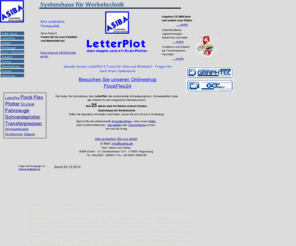 letterplot.com: LetterPlot, Schneideplotter, Roland, Folien, Flock, Plotter, Schneideplotter, Software, Cut
