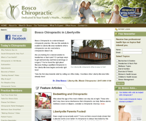 boscochiropractic.com: Libertyville Chiropractor, Libertyville IL | Dr. Dino Bosco
Libertyville chiropractor, Dr. Dino Bosco of Bosco Chiropractic. Call the chiropractor in Libertyville who cares: (847) 680 3138