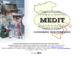 consorziomedit.net: MEDIT - Consorzio Mediterraneo
Associated Manufacturing Multisectorial Export