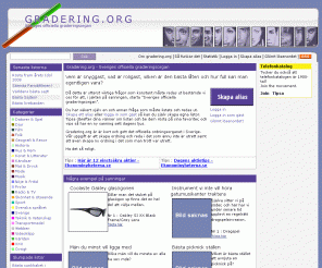 gradering.org: 
	Gradering.org - Sveriges officiella graderingsorgan.

Skapa dina egna topplistor i olika kategorier som andra röstar på. Lägg upp nya kandidater i andras topplistor. Diskutera topplistorna. 