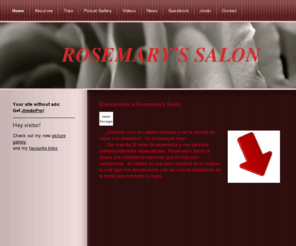 rosemarysalon.com: Home - rosemarysalons jimdo page!
