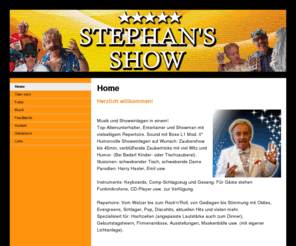 stephans-show.ch: Alleinunterhalter Schweiz - stephans-shows.ch
