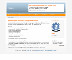 wxv.pl: Darmowy hosting forów phpBB by Przemo :: wxv.pl :: Darmowe forum phpBB by Przemo
