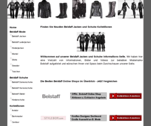 bstaffmode.com: Finden Sie Neusten Belstaff Jacken und Schuhe Kollektionen - Home
Belstaff <-- Die Besten Kollektionen im Überblick**