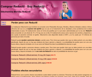 comprarreductil.net: Comprar Reductil - Buy Reductil online
Buy and order Reductil Sibutramine Meridia online