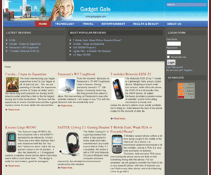 gadgetgals.com: Gadget Gals - Home
Gadget Gals - consumer reviews written from a women's perspective.