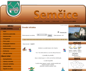 obecsemcice.cz: Semčice - oficiální stránky obce
