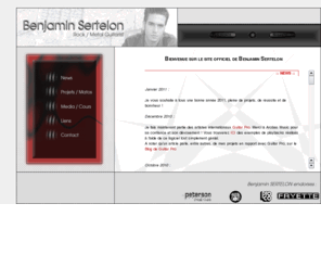 sertelon.com: Benjamin Sertelon   :: Rock / Metal Guitarist ::   --- Site Officiel --- Guitariste Lyonnais du groupe Resilience  :: Sertelon.com
Sertelon.com, site du guitariste du groupe Resilience