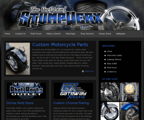 m109parts.com: StumpWerx Inc | Custom motorcycle parts & chrome
