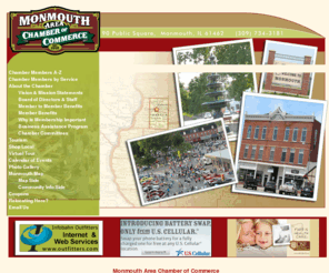 monmouthchamber.com: Monmouth Area Chamber of Commerce - Monmouth, IL
Monmouth, IL Area Chamber of Commerce - Your source for business, development, 

community, and tourism information. 